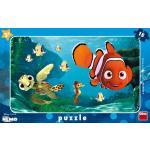 Deskové puzzle Dino 15 dílků - Nemo a želva