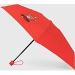 Dámské Designer Deštníky Moschino v červené barvě ve velikosti Onesize 