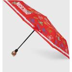 Dámské Designer Deštníky Moschino v červené barvě ve velikosti Onesize 