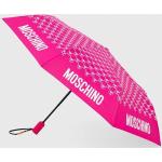 Dámské Designer Deštníky Moschino v růžové barvě ve velikosti Onesize 