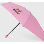 Dámské Designer Deštníky Moschino v růžové barvě ve velikosti Onesize 