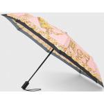 Dámské Designer Deštníky Moschino v růžové barvě z polyesteru ve velikosti Onesize 