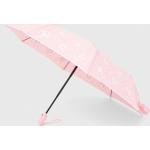 Dámské Designer Deštníky Moschino v růžové barvě z polyesteru ve velikosti Onesize ve slevě 