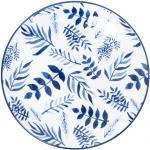 Dezertní talíře v modré barvě z porcelánu s průměrem 19 cm 