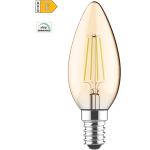LED žárovky ve zlaté barvě v retro stylu ze skla kompatibilní s E14 