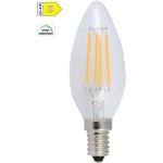 LED žárovky v žluté barvě v retro stylu kompatibilní s E14 