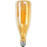 LED žárovky ve zlaté barvě v retro stylu ze skla kompatibilní s E27 