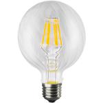 LED žárovky v žluté barvě v retro stylu ze skla kompatibilní s E27 