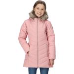 Dětské bundy s kapucí Dívčí v růžové barvě prošívané z kožešiny od značky Regatta z obchodu Hs-sport.cz 