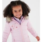 Dětské bundy s kapucí Dívčí v růžové barvě prošívané z kožešiny ve velikosti Novorozeně od značky Regatta z obchodu Hs-sport.cz 