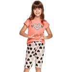 Dětská pyžama Dívčí v růžové barvě z bavlny ve velikosti 7 let ve slevě od značky Taro z obchodu Elegant.cz 