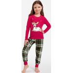 Dětská pyžama Dívčí v růžové barvě s kostkovaným vzorem ve velikosti 4 ve slevě od značky Italian Fashion z obchodu BezvaSport.cz 