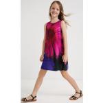 Dětské šaty Dívčí ve fialové barvě z polyesteru ve velikosti 4 roky strečové od značky Desigual z obchodu Answear.cz 