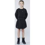 Dětské šaty Dívčí v černé barvě z polyesteru od značky Karl Lagerfeld z obchodu Answear.cz s poštovným zdarma 