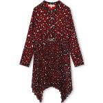 Dětské šaty Dívčí v červené barvě z polyesteru ve velikosti 4 roky Designer od značky Michael Kors z obchodu Answear.cz s poštovným zdarma 