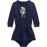 Dětské šaty Dívčí v námořnicky modré barvě ve velikosti 68 strečové ve slevě Designer od značky Polo Ralph Lauren z obchodu Answear.cz s poštovným zdarma 