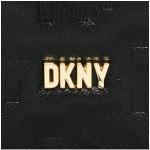 Dámské Designer Kabelky satchel DKNY v černé barvě z kůže 