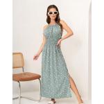 Dámské Letní šaty v ležérním stylu s puntíkovaným vzorem ve velikosti L plus size 