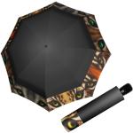 Dámské Deštníky Doppler v černé barvě v moderním stylu 