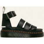 Dámské Kožené sandály Dr. Martens CLARISSA II v černé barvě z kůže ve velikosti 41 na léto 