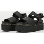 Kožené sandály Dr. Martens Voss Quad v černé barvě z kůže ve velikosti 36 na léto 