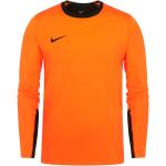 Pánská  Trička s kulatým výstřihem Nike Team v oranžové barvě z polyesteru ve velikosti S s dlouhým rukávem s kulatým výstřihem ve slevě 