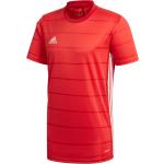 Pánské Fotbalové dresy adidas v červené barvě ve velikosti XS s krátkým rukávem ve slevě 