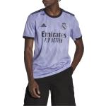 Pánské Sportovní oblečení adidas ve fialové barvě ve velikosti XXL s motivem Real Madrid ve slevě plus size 