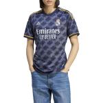 Nová kolekce: Pánské Sportovní oblečení adidas v modré barvě z polyesteru ve velikosti XXL s motivem Real Madrid ve slevě plus size 