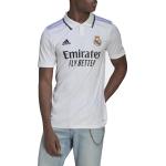 Pánské Sportovní oblečení adidas v bílé barvě ve velikosti XXL s motivem Real Madrid ve slevě plus size 