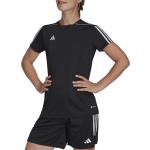 Dámské Fotbalové dresy adidas Tiro 23 v černé barvě ve velikosti M s krátkým rukávem ve slevě 