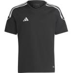 Pánské Fotbalové dresy adidas Tiro 23 v černé barvě ve velikosti L s krátkým rukávem ve slevě 