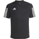 Dětské fotbalové dresy adidas Tiro 23 v černé barvě z polyesteru ve slevě 