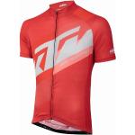 Pánské Cyklistické dresy KTM Prodyšné v červené barvě z polyesteru ve velikosti L 