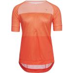 Dámské Cyklistické dresy Silvini Prodyšné v oranžové barvě z polyesteru ve velikosti XL 