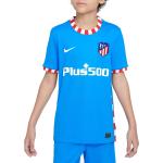 Dětské fotbalové dresy Nike v modré barvě s motivem Atlético de Madrid ve slevě 