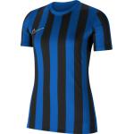 Dámské Fotbalové dresy Nike Dri-Fit v modré barvě ve velikosti XS s krátkým rukávem ve slevě 