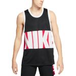 Pánské Basketbalové dresy Nike Dri-Fit Prodyšné v černé barvě ve velikosti XXL ve slevě plus size 