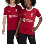 Nová kolekce: Pánské Fotbalové dresy Nike v červené barvě ve velikosti XS s krátkým rukávem s motivem FC Liverpool ve slevě 