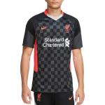Pánské Fotbalové dresy Nike v černé barvě s krátkým rukávem s motivem FC Liverpool 