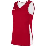 Dámská  Tílka Nike Team Prodyšné v červené barvě z polyesteru ve velikosti XXL bez rukávů ve slevě plus size 