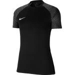 Dámské Fotbalové dresy Nike Strike v černé barvě z polyesteru ve velikosti XS s krátkým rukávem ve slevě 