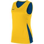 Dámská  Tílka Nike Team Prodyšné v žluté barvě z polyesteru ve velikosti XXL ve slevě plus size 