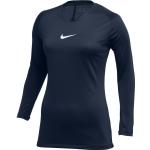 Dámské Fotbalové dresy Nike Park v modré barvě z polyesteru ve velikosti M s dlouhým rukávem ve slevě 