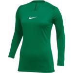 Dámské Fotbalové dresy Nike Park v zelené barvě z polyesteru ve velikosti M s dlouhým rukávem 