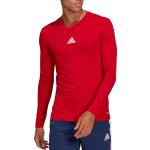 Pánské Fotbalové dresy adidas Team v červené barvě s dlouhým rukávem 