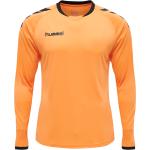 Dětská trička s dlouhým rukávem Hummel Core v oranžové barvě ve velikosti 8 let 