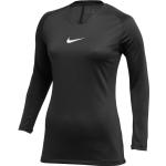 Dámské Fotbalové dresy Nike Park v černé barvě z polyesteru ve velikosti XS s dlouhým rukávem ve slevě 