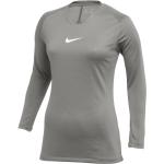 Dámské Fotbalové dresy Nike Park v šedé barvě z polyesteru ve velikosti XS s dlouhým rukávem ve slevě 