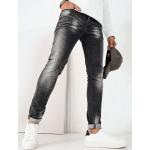 Pánské Regular fit džíny DSTREET v černé barvě regular z džínoviny ve velikosti 10 XL ve slevě 